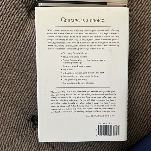 Suze Orman Books The 9 Steps to Financial Freedom & The Courage to Be Rich - Picture 3 of 3